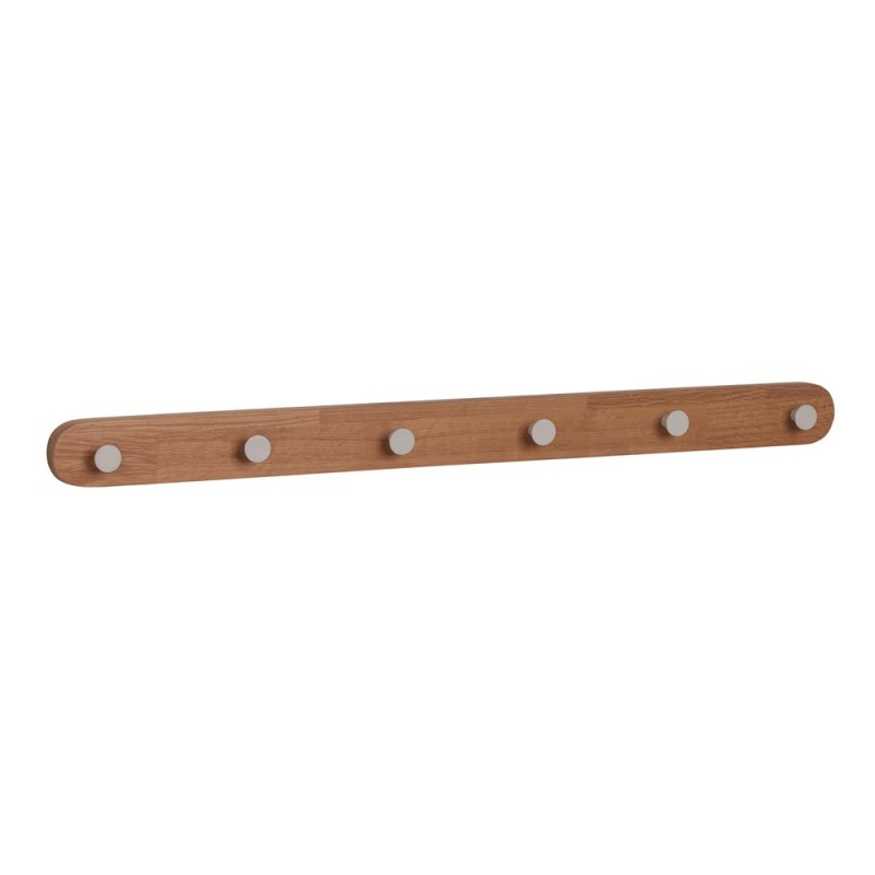 RO Met Coat Rack 6 Oak